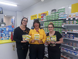 Pharmacy bushfire donation - Annie & Sarah (Coffs Discount)