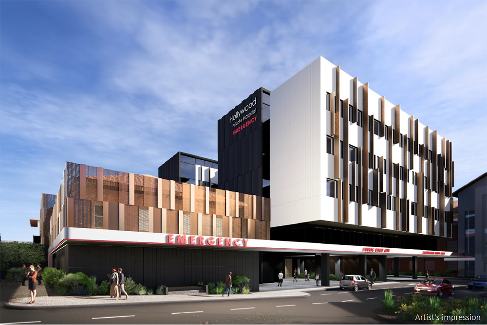 Green light for new emergency department at Hollywood Private Hospital