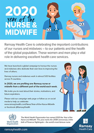 2020 Year of the nurse & midwife